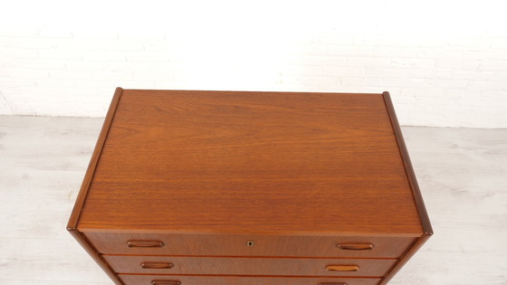 Image 1 of Vintage Deense Ladekast | Teak | 6 Lades | 121 Cm