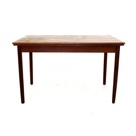 Image 1 of Vintage tafel met opklapbaar blad