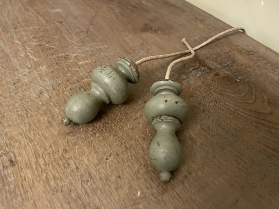 Image 1 of 19E Eeuwse Gordijnrail Roudestang Frans