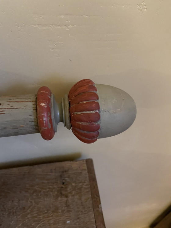 Image 1 of 19E Eeuwse Gordijnrail Roudestang Frans