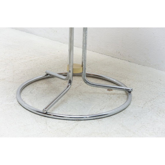 Image 1 of Vintage Bauhaus chromen salontafel, Tsjecho-Slowakije 1930