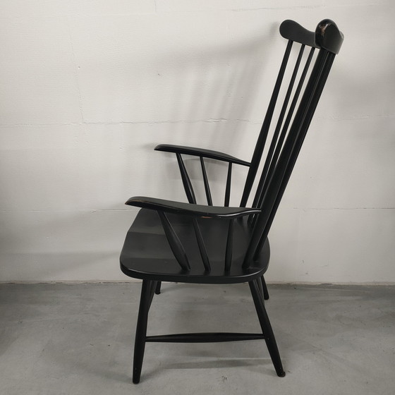 Image 1 of Vintage Spijlenstoel Relaxstoel Fauteuil