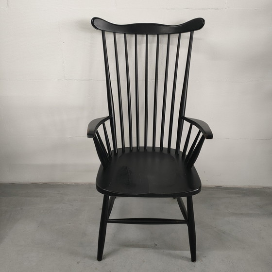 Image 1 of Vintage Spijlenstoel Relaxstoel Fauteuil