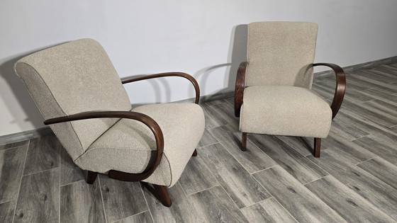 Image 1 of Fauteuils van Jindrich Halabala