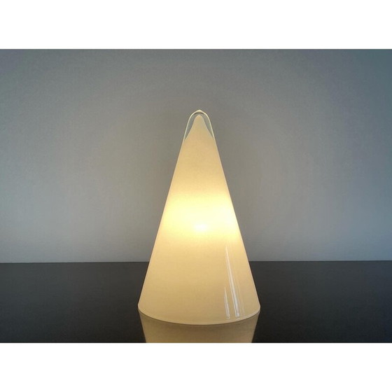 Image 1 of Vintage kegelvormige lamp van Murano glas, 1970