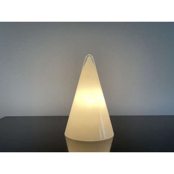 Image 1 of Vintage kegelvormige lamp van Murano glas, 1970