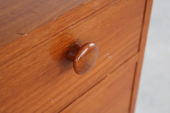 Image 1 of Vintage teak ladenkast