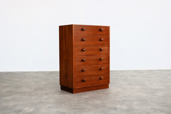 Image 1 of Vintage teak ladenkast