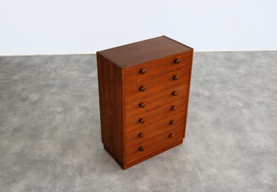 Image 1 of Vintage teak ladenkast