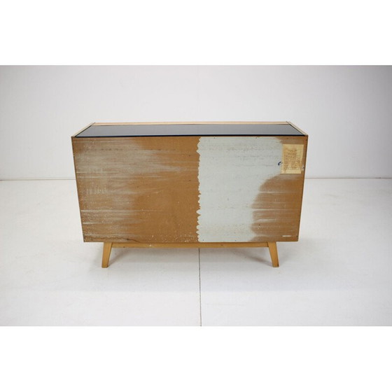 Image 1 of Vintage buffetkast van houtfineer en aluminium van Hubert Nepožitek en Bohumil Landsman voor Jitona, 1960