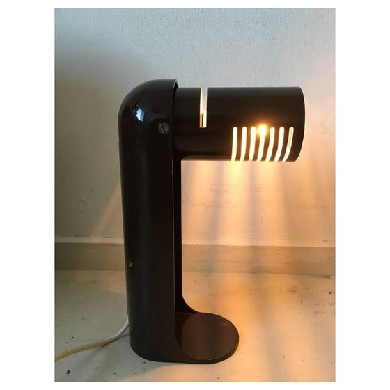 Image 1 of Vintage bureaulamp model Flip Top door R. Carruthers voor Leuka, Italië 1970