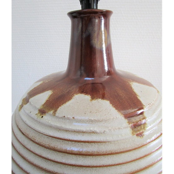 Image 1 of Vintage Italiaanse lamp van geglazuurd keramiek, 1970