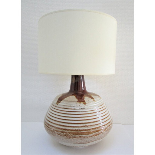 Vintage Italiaanse lamp van geglazuurd keramiek, 1970