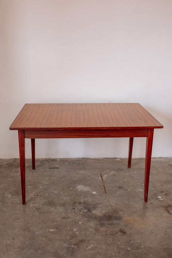 Image 1 of Vintage Uitschuifbare Eettafel Jaren 60