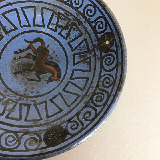 Image 1 of Vintage keramisch bord door Hans Welling voor Ceramano, Duitsland 1960