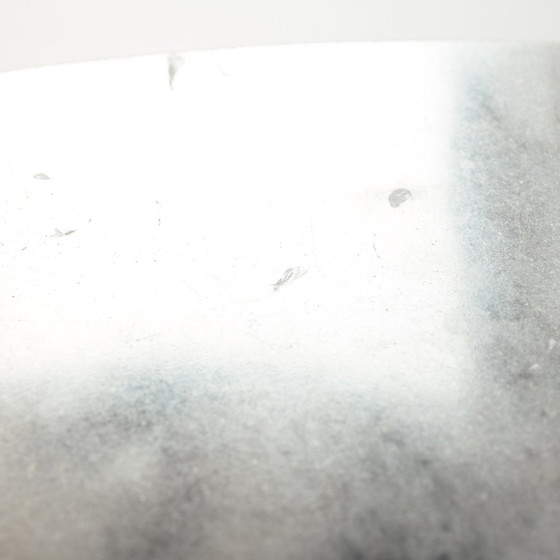 Image 1 of Wit Marmer Tafel Rond, Angelo Mangiarotti, Italië 1979