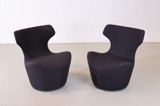 2x B&B Italia Piccola Papilio fauteuil