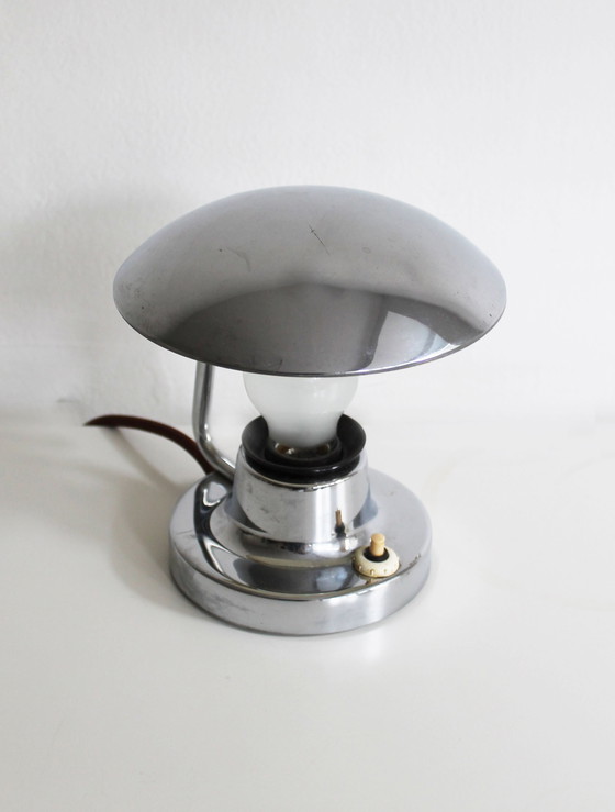 Image 1 of Paar 1950's modernistische tafellampen