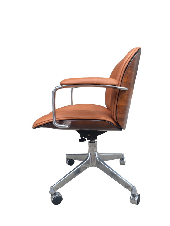 Image 1 of Desk Chair Ico Parisi For Mim Roma Italy