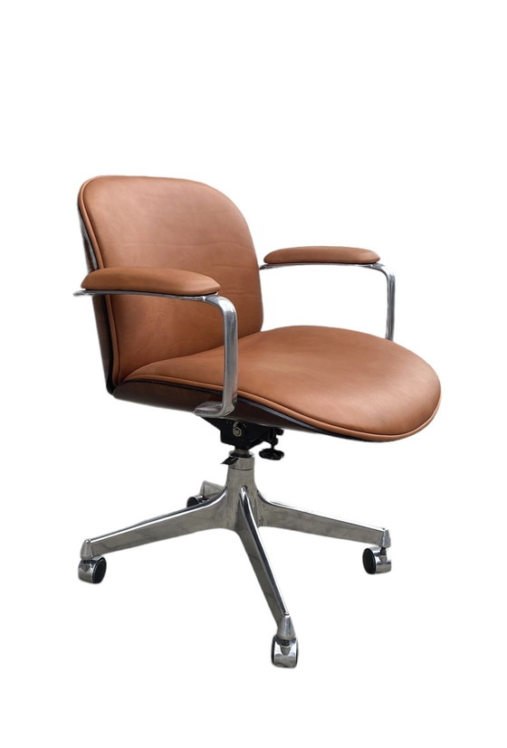 Image 1 of Desk Chair Ico Parisi For Mim Roma Italy