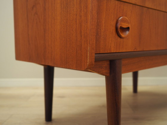 Image 1 of Teakhouten secretaire, Deens ontwerp, 1970S, Productie: Denemarken