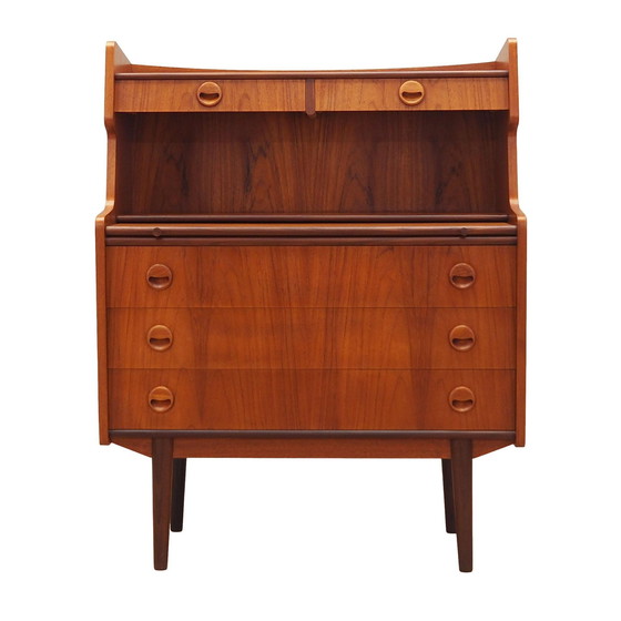 Image 1 of Teakhouten secretaire, Deens ontwerp, 1970S, Productie: Denemarken