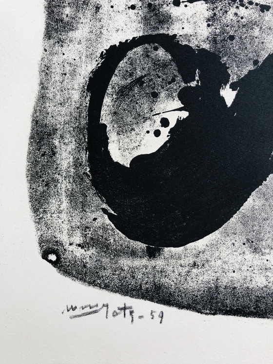 Image 1 of Wim Motz - Lithografie 1959 - Teken