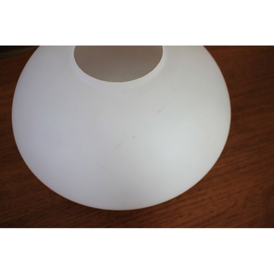 Image 1 of Vintage lamp van glas en metaal, Duitsland 1980