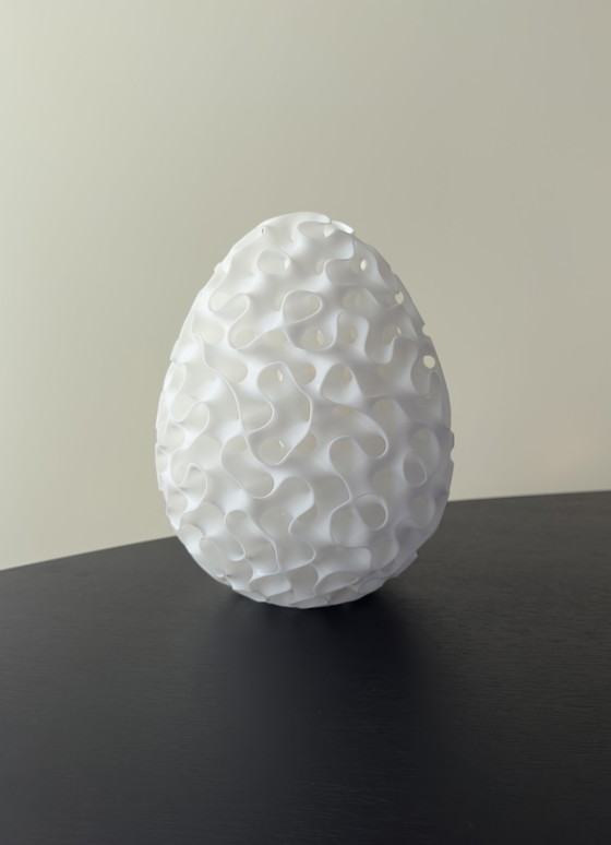 Image 1 of Zwitsers ontwerp - Schwarz minimaal oppervlak Egg #1