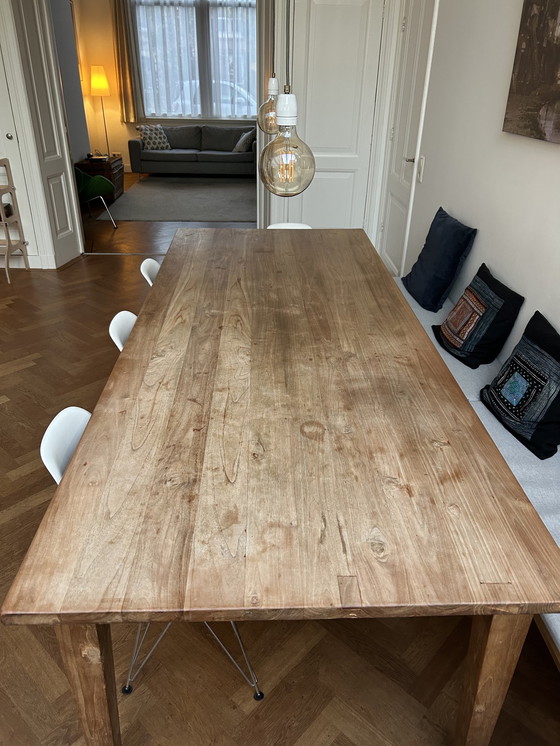 Image 1 of Houten Tafel 240 cm