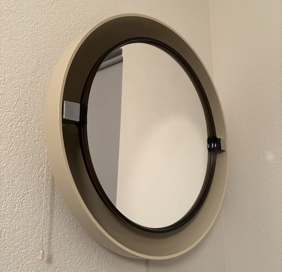 Image 1 of Vintage Allibert Spiegel Met Verlichting 