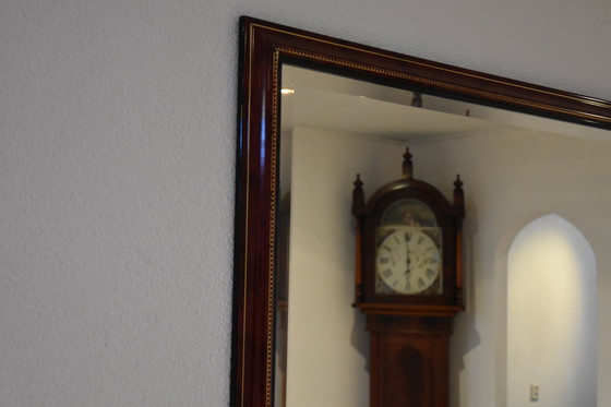 Image 1 of 2 Grote Spiegels Met Facet Glas En Gouden Details