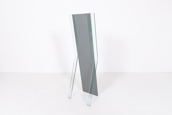 Image 1 of Sculpturale spiegel met Italiaans design