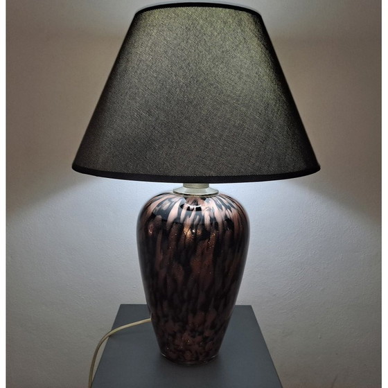 Image 1 of Vintage Avventurina tafellamp van Vincenzo Nason voor Murano, 1969