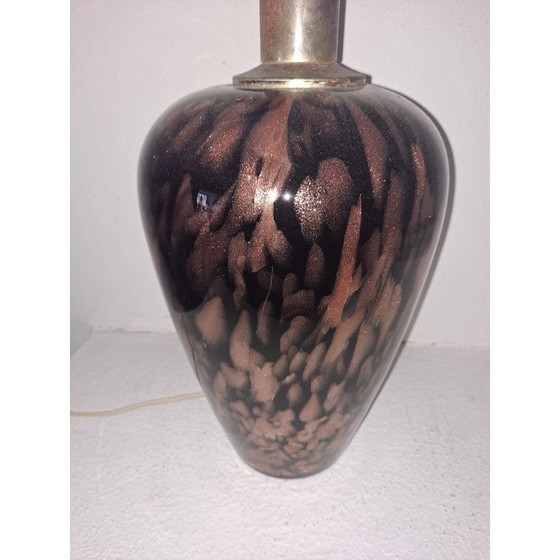 Image 1 of Vintage Avventurina tafellamp van Vincenzo Nason voor Murano, 1969