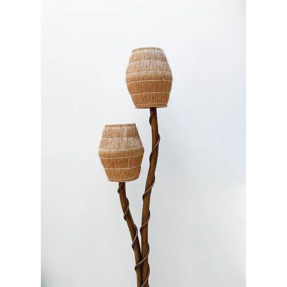 Image 1 of Vintage houten vloerlamp, 1960