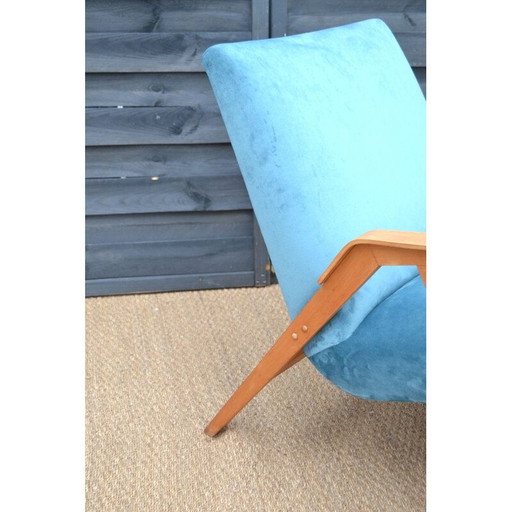 Vintage Tsjechische fauteuil van František Jirák voor Tatra Nabytok, 1960