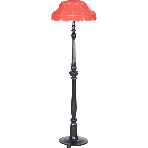 Vintage Art Deco vloerlamp, Tsjecho-Slowakije 1920
