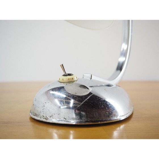 Image 1 of Vintage chromen art deco lamp, Tsjecho-Slowakije 1930