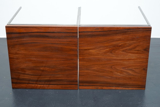 Image 1 of Vintage architect bijzettafels van Knud Joos voor Jason Møbler, 1950, set van 2