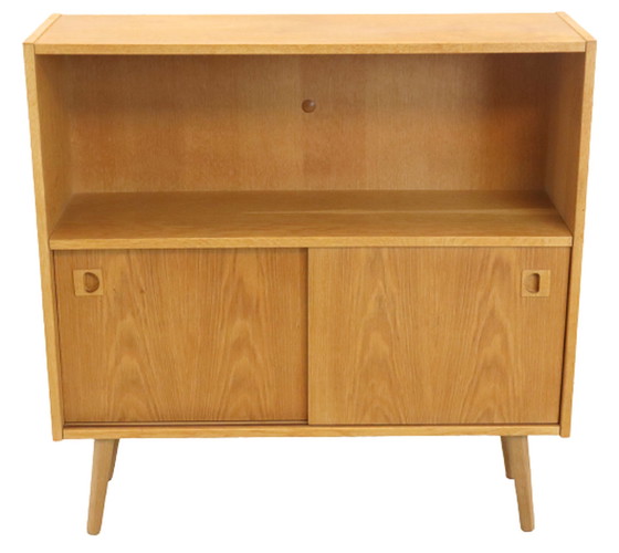 Image 1 of Washed oak kastje 'Liseleje' vintage