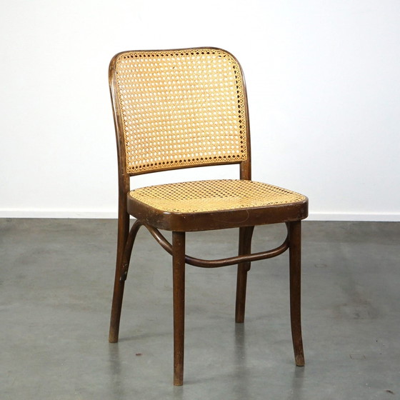 Image 1 of Vintage design bistro stoel model 811 van Josef Hoffmann voor FMG