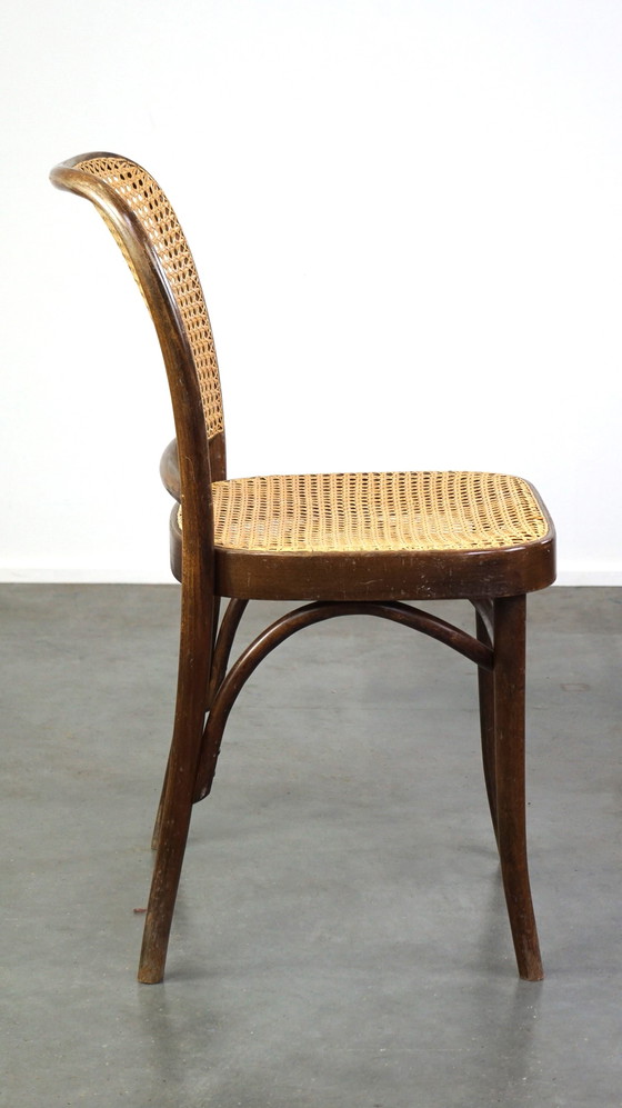 Image 1 of Vintage design bistro stoel model 811 van Josef Hoffmann voor FMG