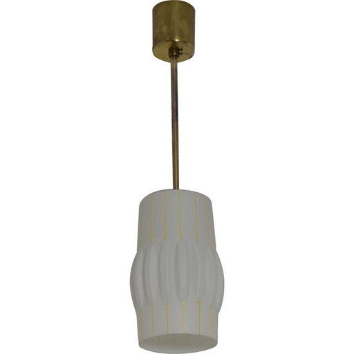 Vintage glazen hanger 1960