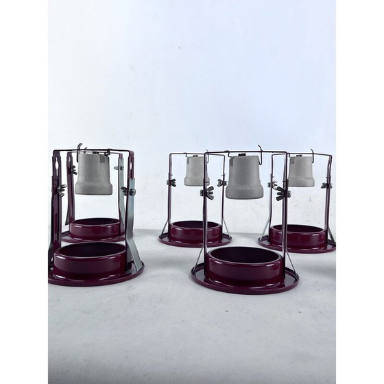 Image 1 of Set van 7 vintage spots van Stilnovo, Italië 1960