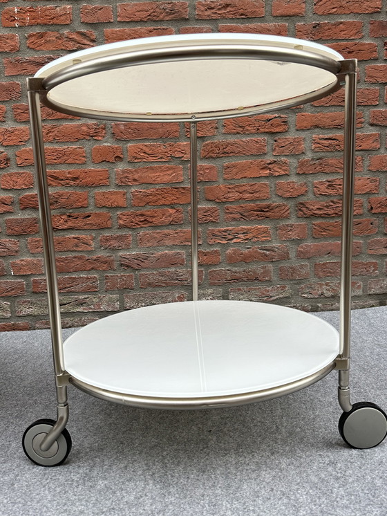 Image 1 of 2 x Strind trolley en salontafel van Ehlen Johansson voor Ikea.