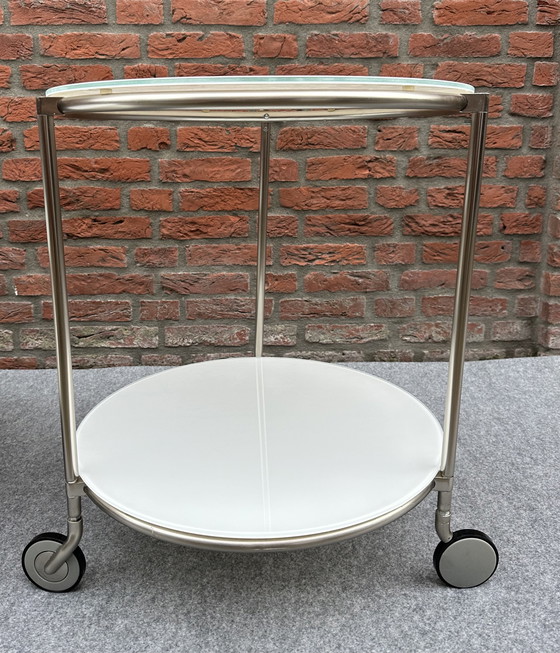 Image 1 of 2 x Strind trolley en salontafel van Ehlen Johansson voor Ikea.