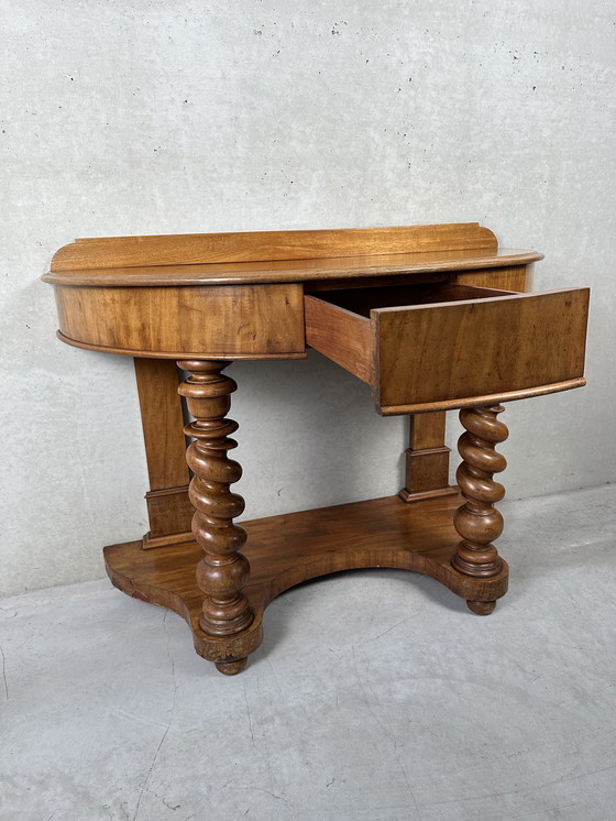 Image 1 of Antieke Italiaanse console, schrijftafel