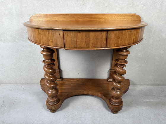 Image 1 of Antieke Italiaanse console, schrijftafel