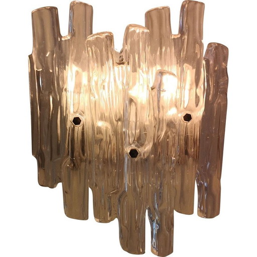 Vintage wandlamp in brutalistisch luciet, 1960